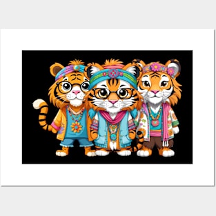 3 Tigers Posters and Art